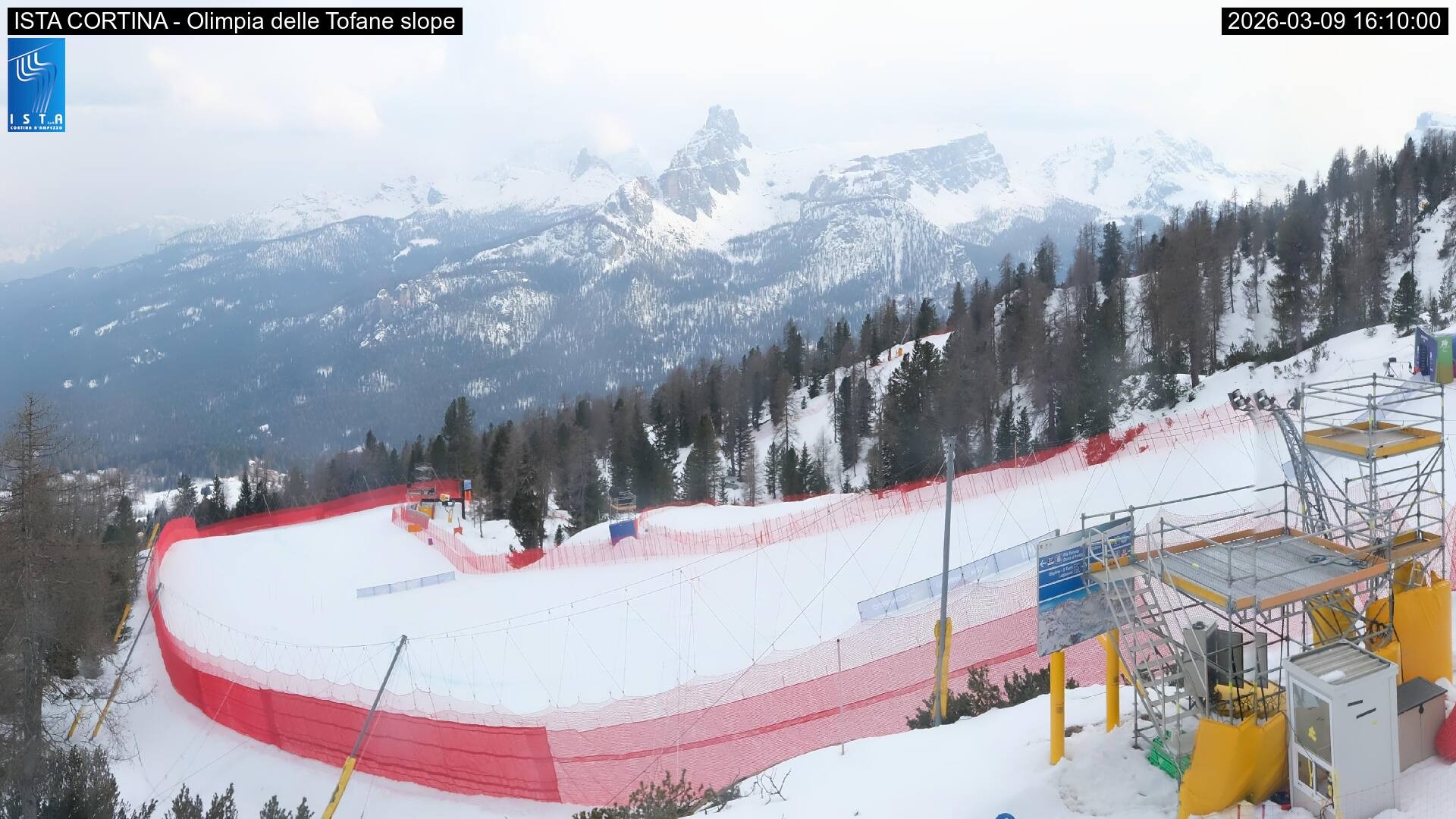 Archiv Foto Webcam Duca d'Aosta in Cortina