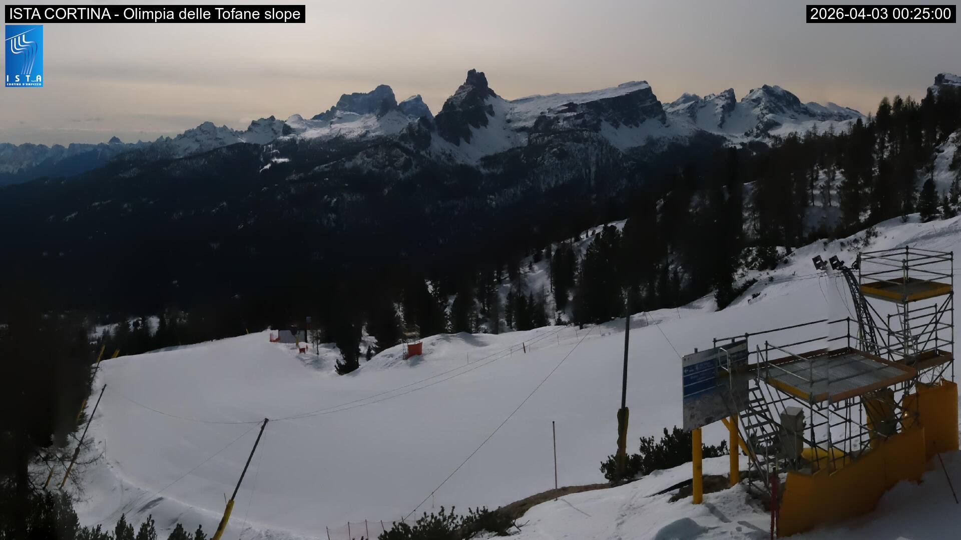 Archived image Webcam Mountain hut Duca d'Aosta