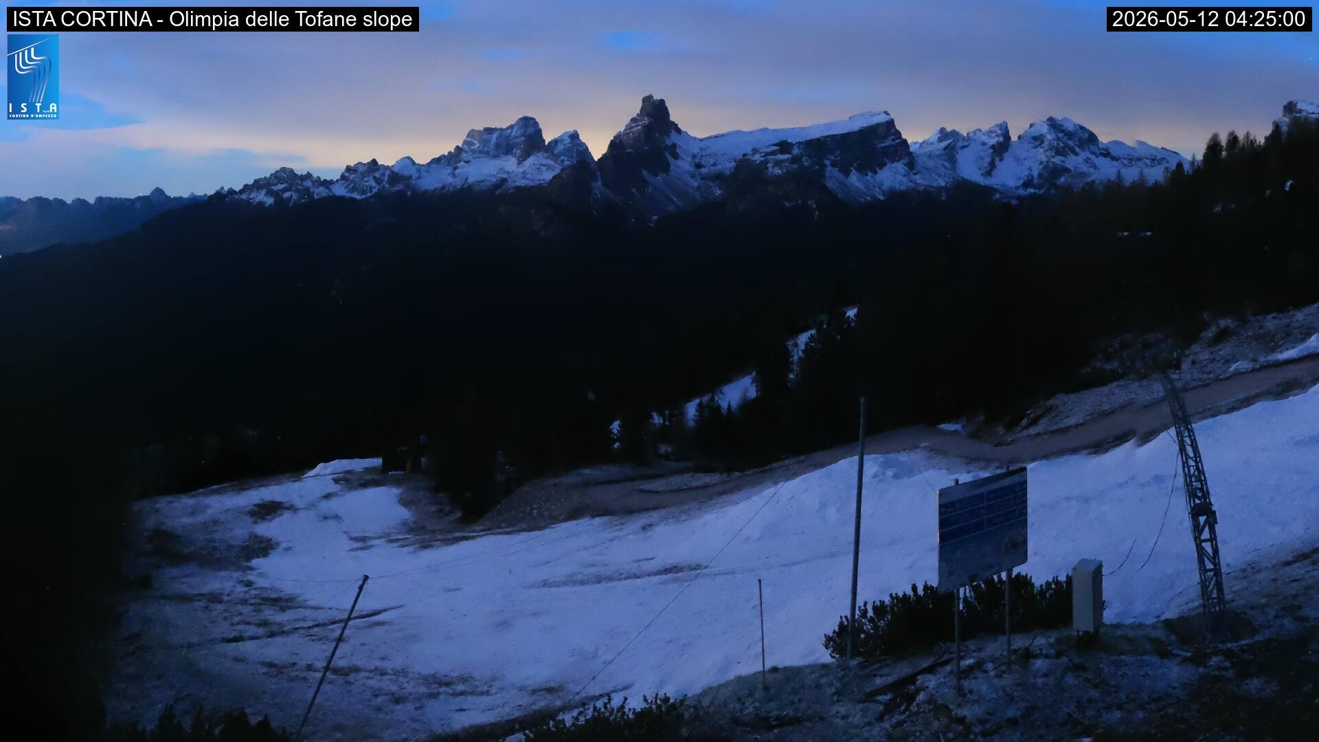 Archiv Foto Webcam Duca d'Aosta in Cortina