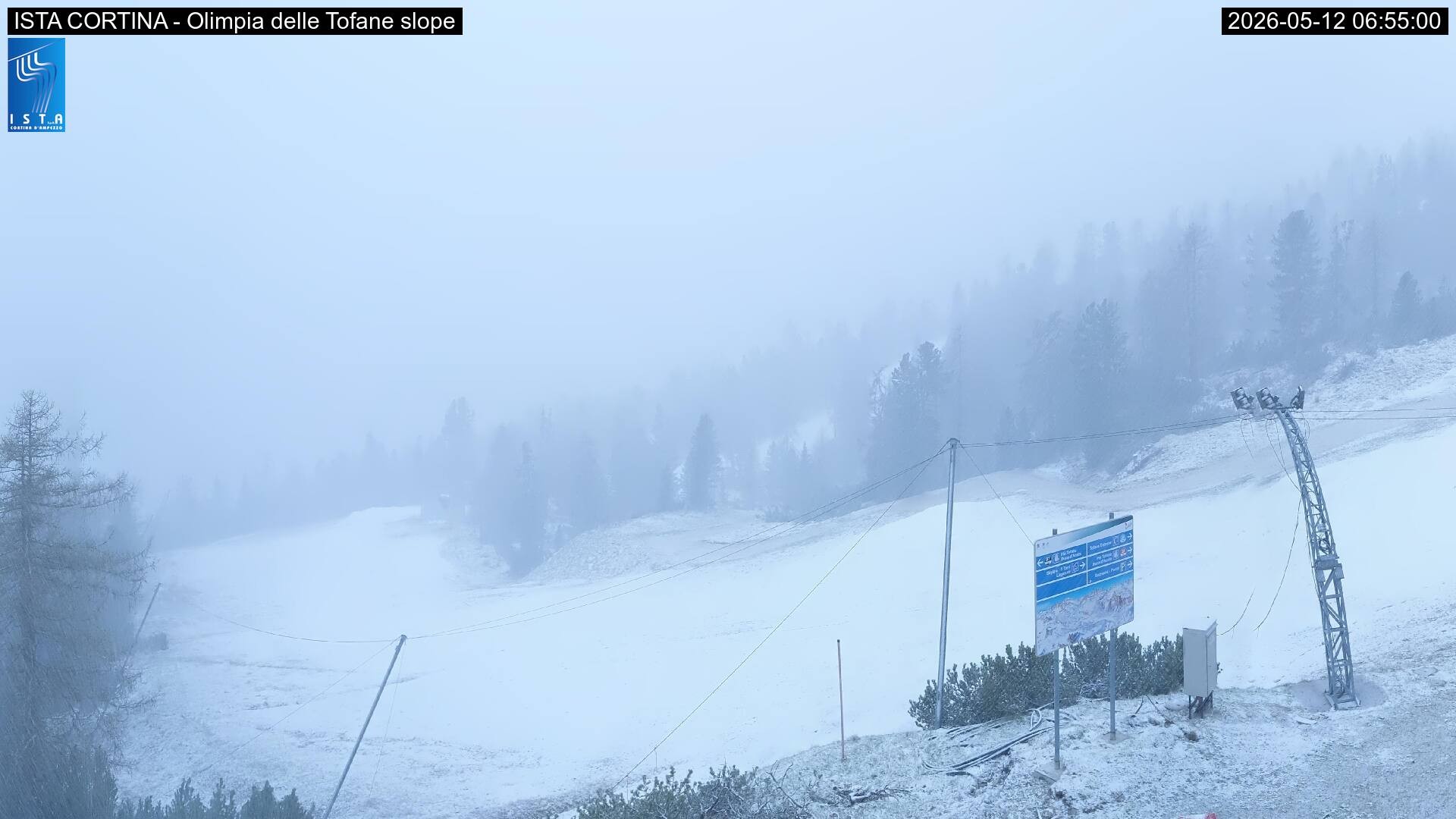 Archiv Foto Webcam Duca d'Aosta in Cortina