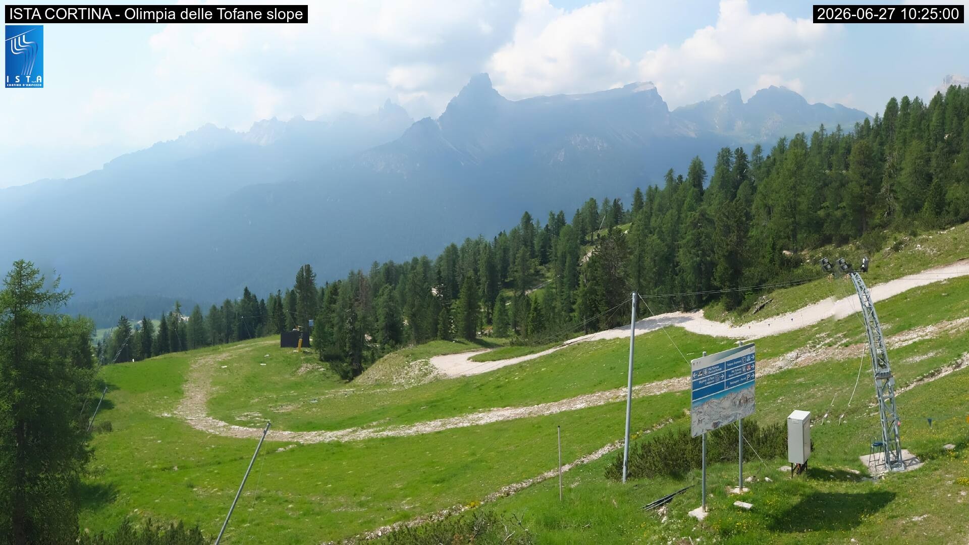 Archiv Foto Webcam Duca d'Aosta in Cortina