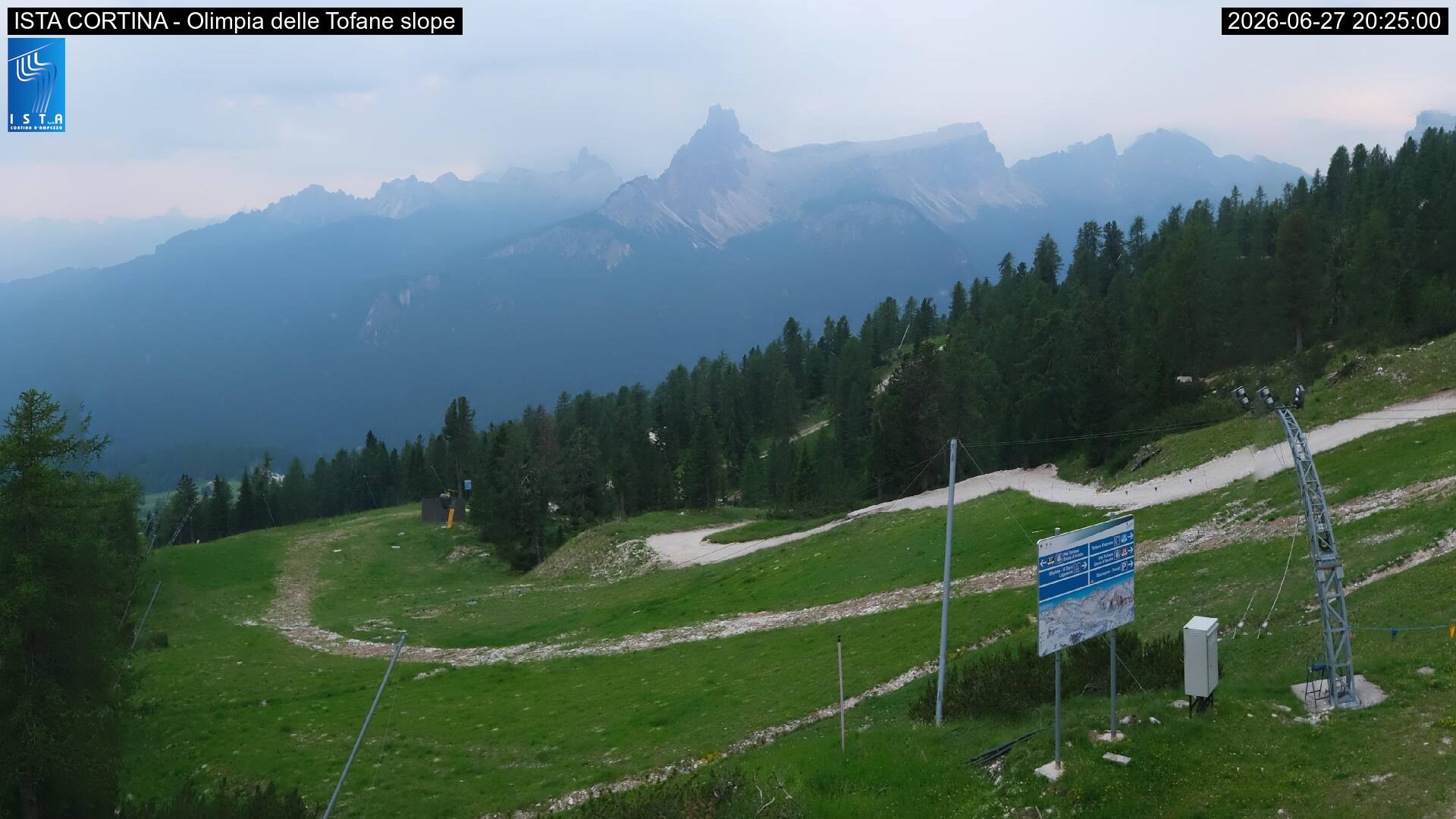 Archiv Foto Webcam Duca d'Aosta in Cortina