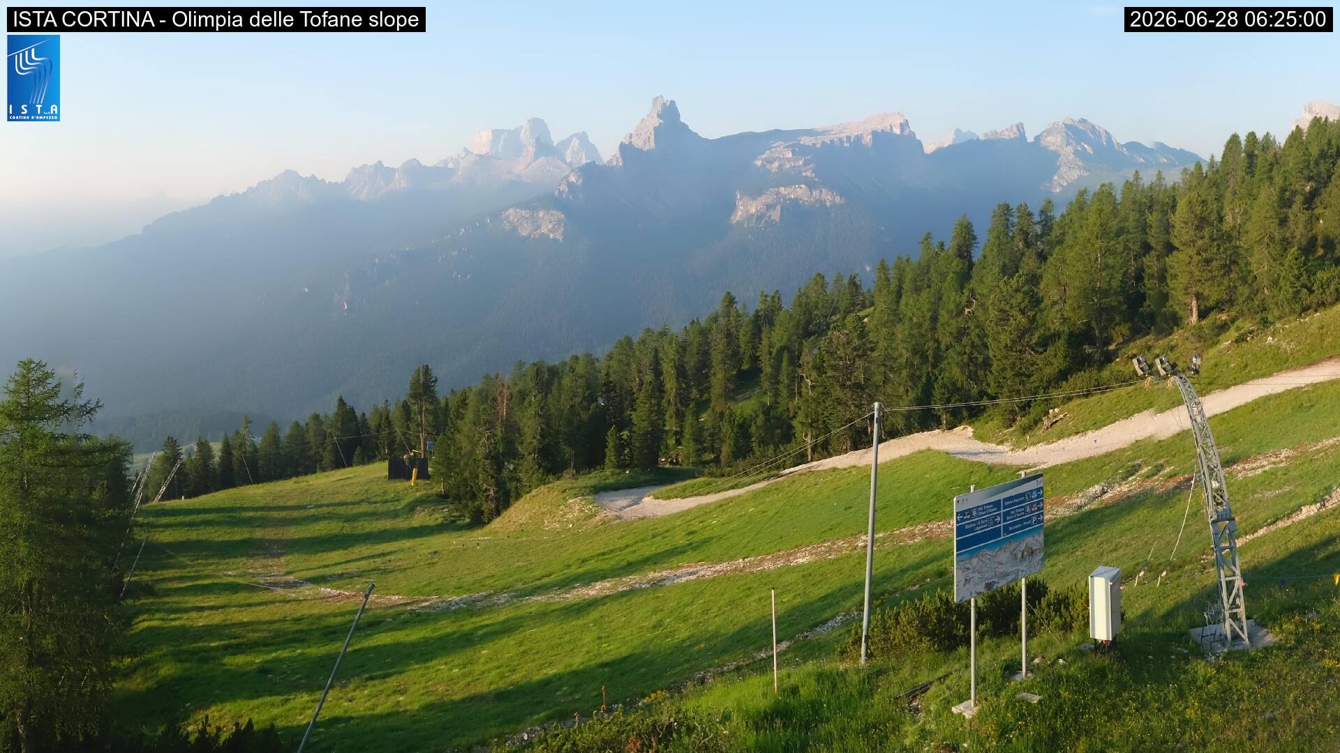 Archiv Foto Webcam Duca d'Aosta in Cortina