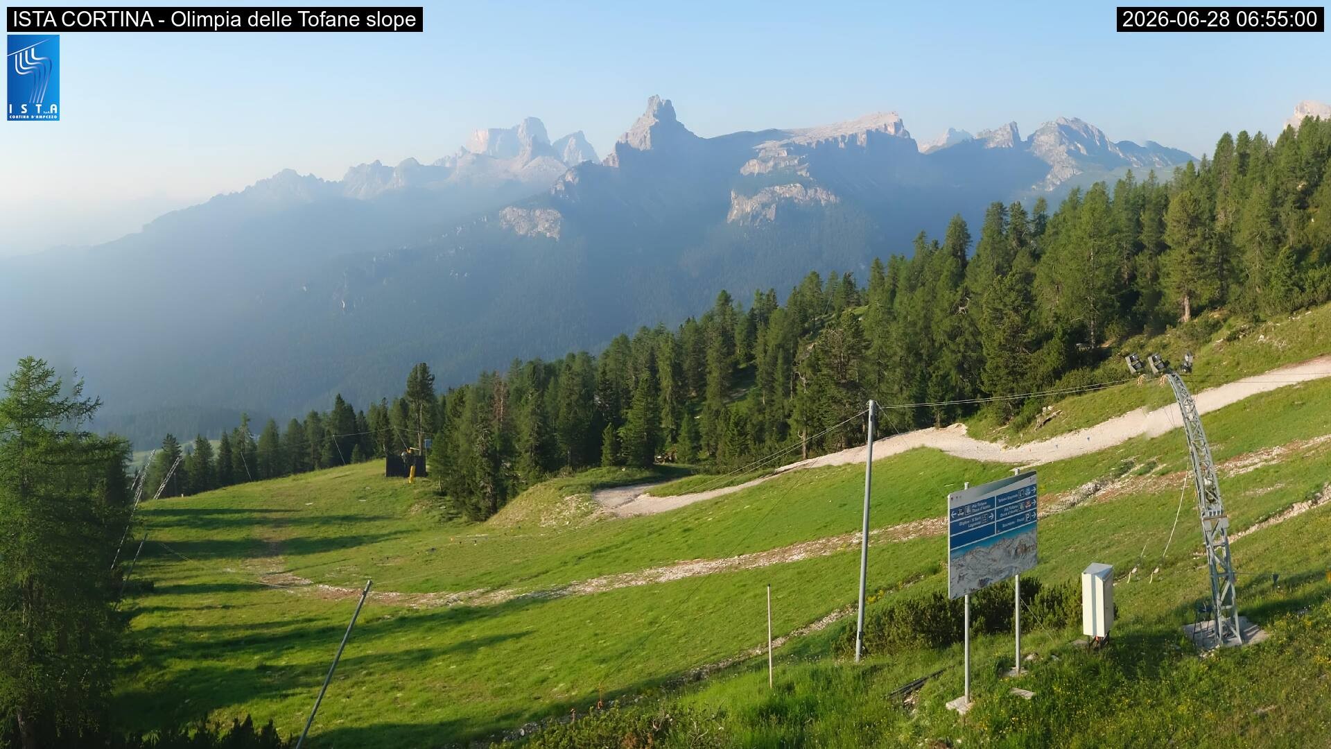 Archiv Foto Webcam Duca d'Aosta in Cortina