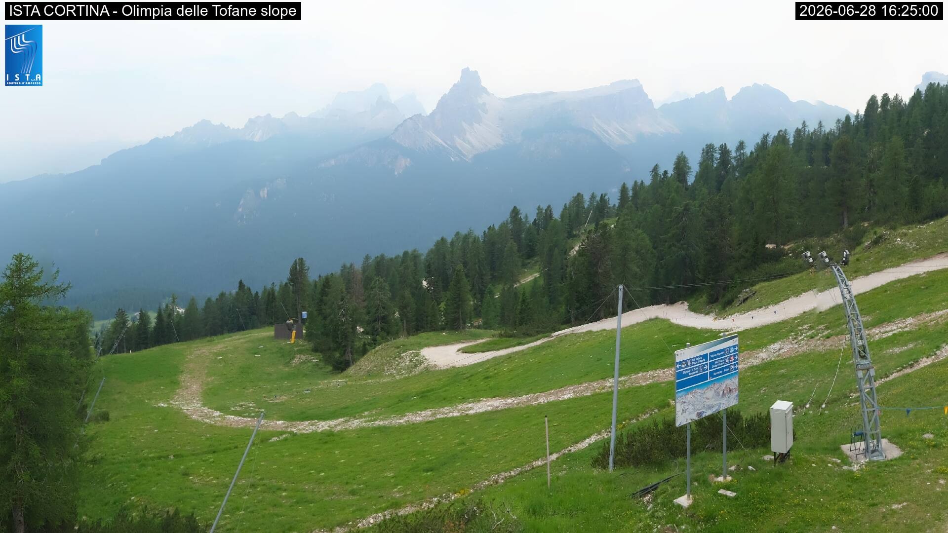 Archiv Foto Webcam Duca d'Aosta in Cortina