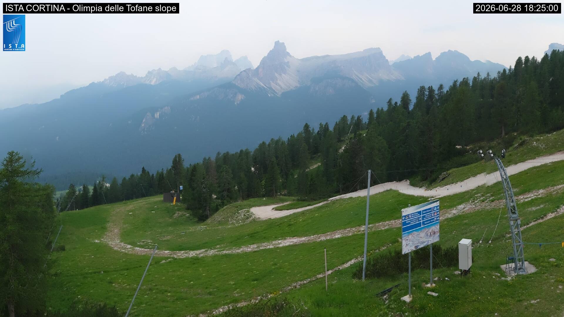 Archiv Foto Webcam Duca d'Aosta in Cortina