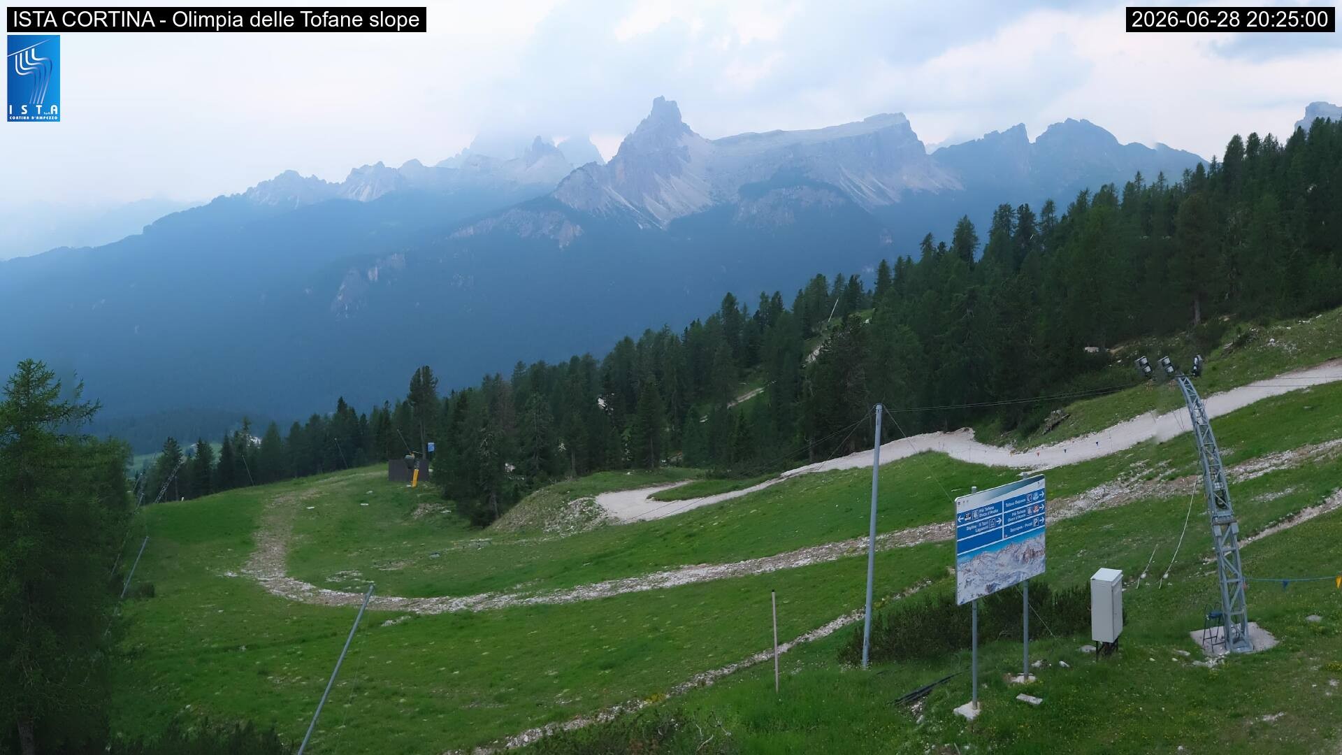 Archiv Foto Webcam Duca d'Aosta in Cortina