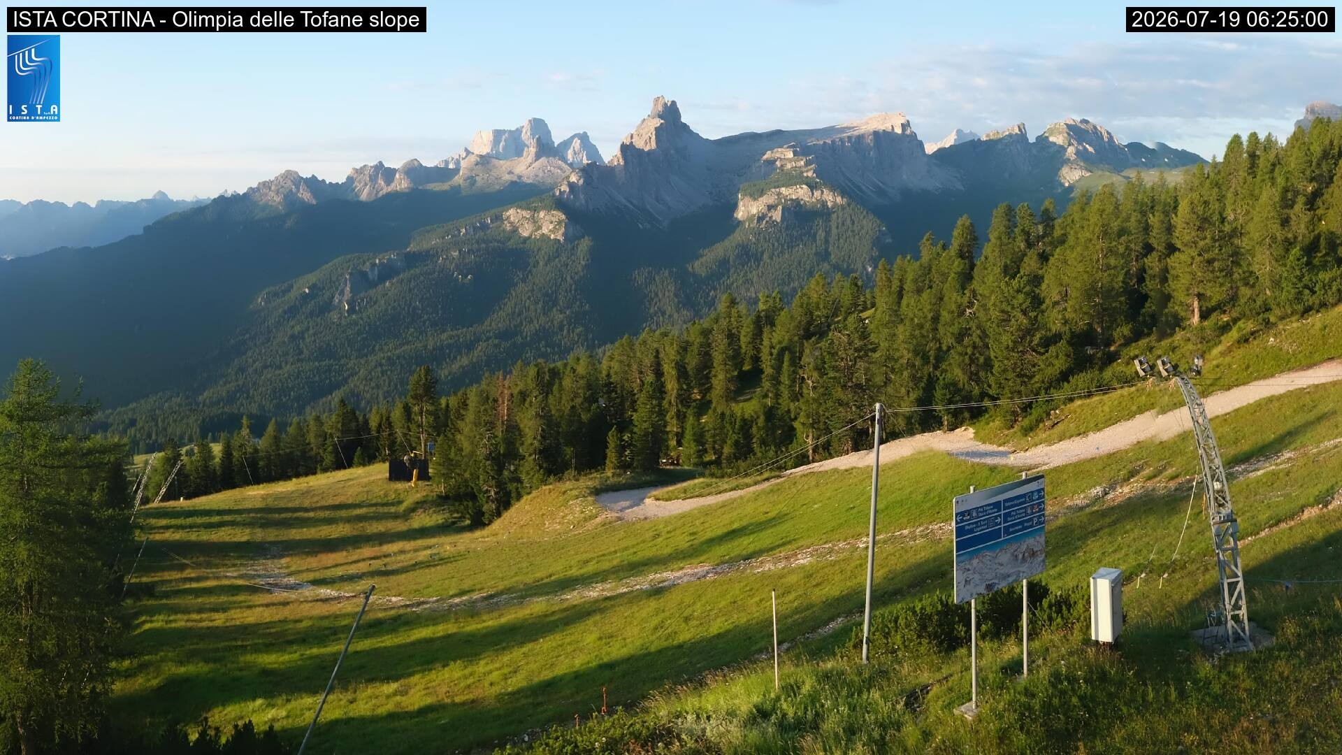 Archiv Foto Webcam Duca d'Aosta in Cortina