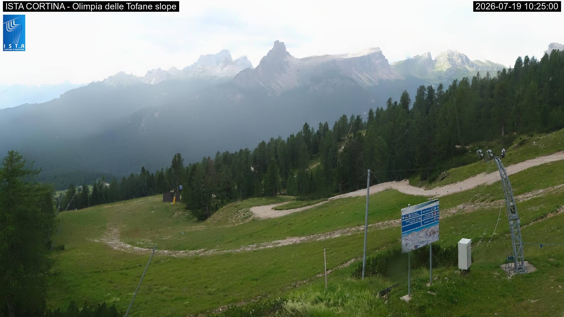 Archiv Foto Webcam Duca d'Aosta in Cortina