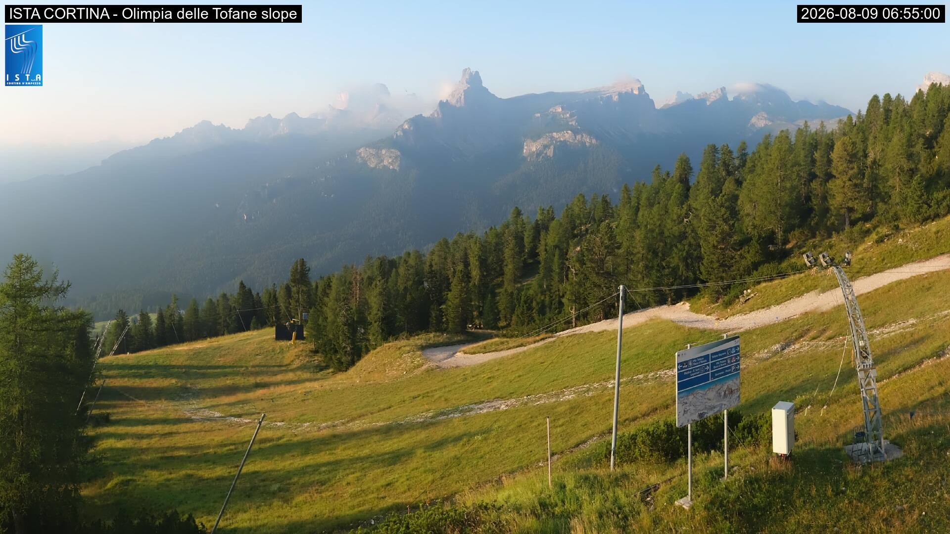 Archiv Foto Webcam Duca d'Aosta in Cortina