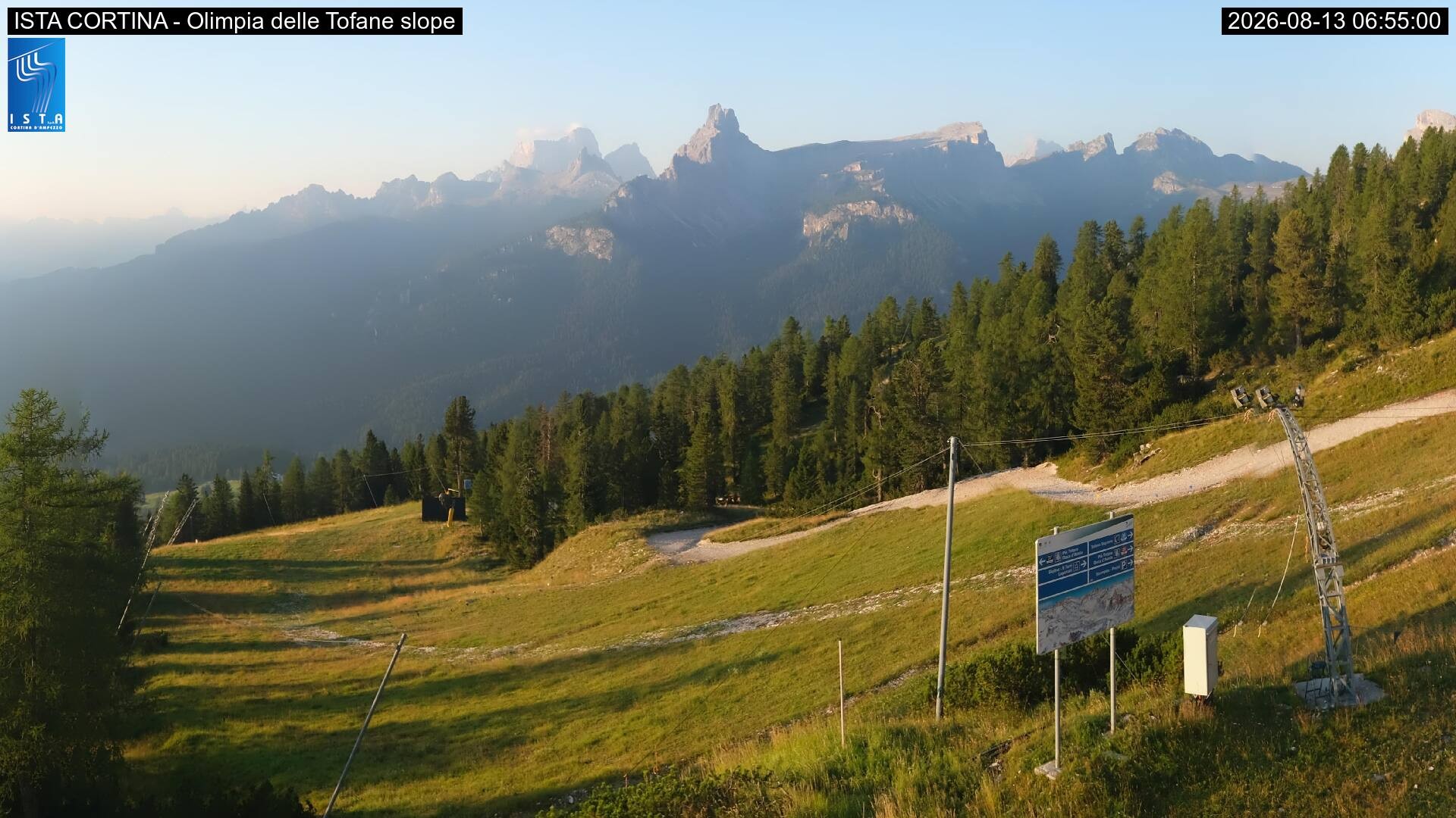 Archiv Foto Webcam Duca d'Aosta in Cortina