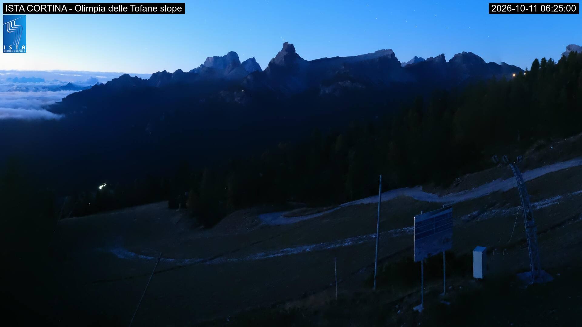 Archiv Foto Webcam Duca d'Aosta in Cortina