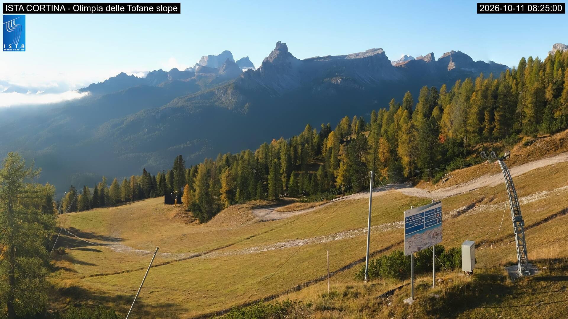 Archiv Foto Webcam Duca d'Aosta in Cortina