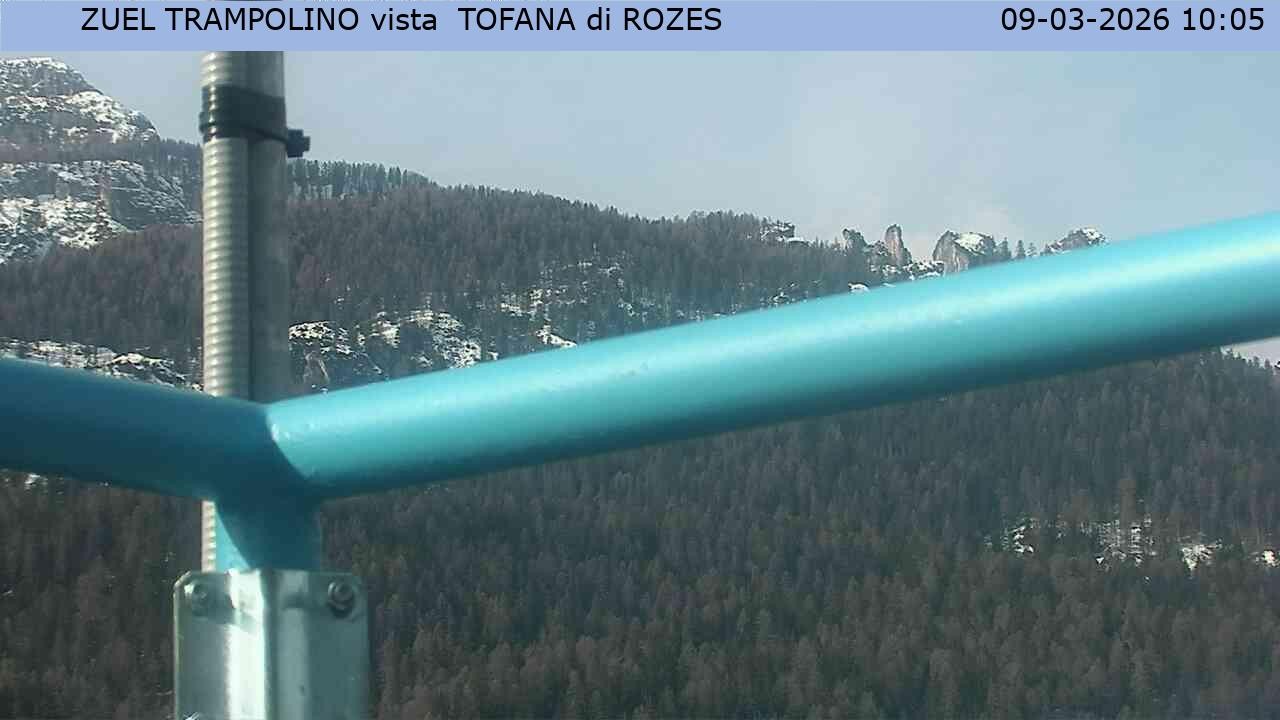 Archiv Foto Webcam Tofana di Rozes (3.225 m)