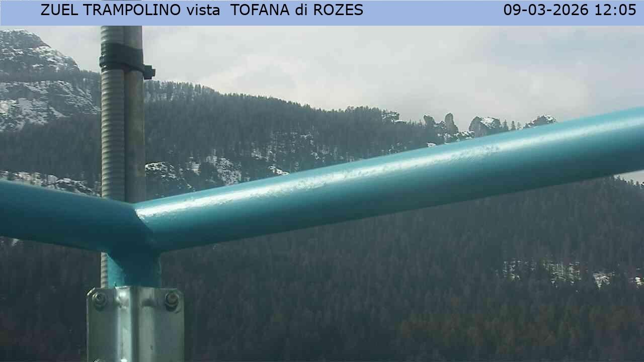 Archiv Foto Webcam Tofana di Rozes (3.225 m)
