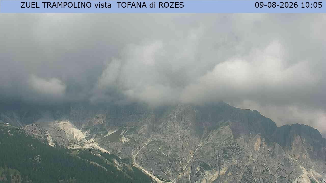 Archiv Foto Webcam Tofana di Rozes (3.225 m)