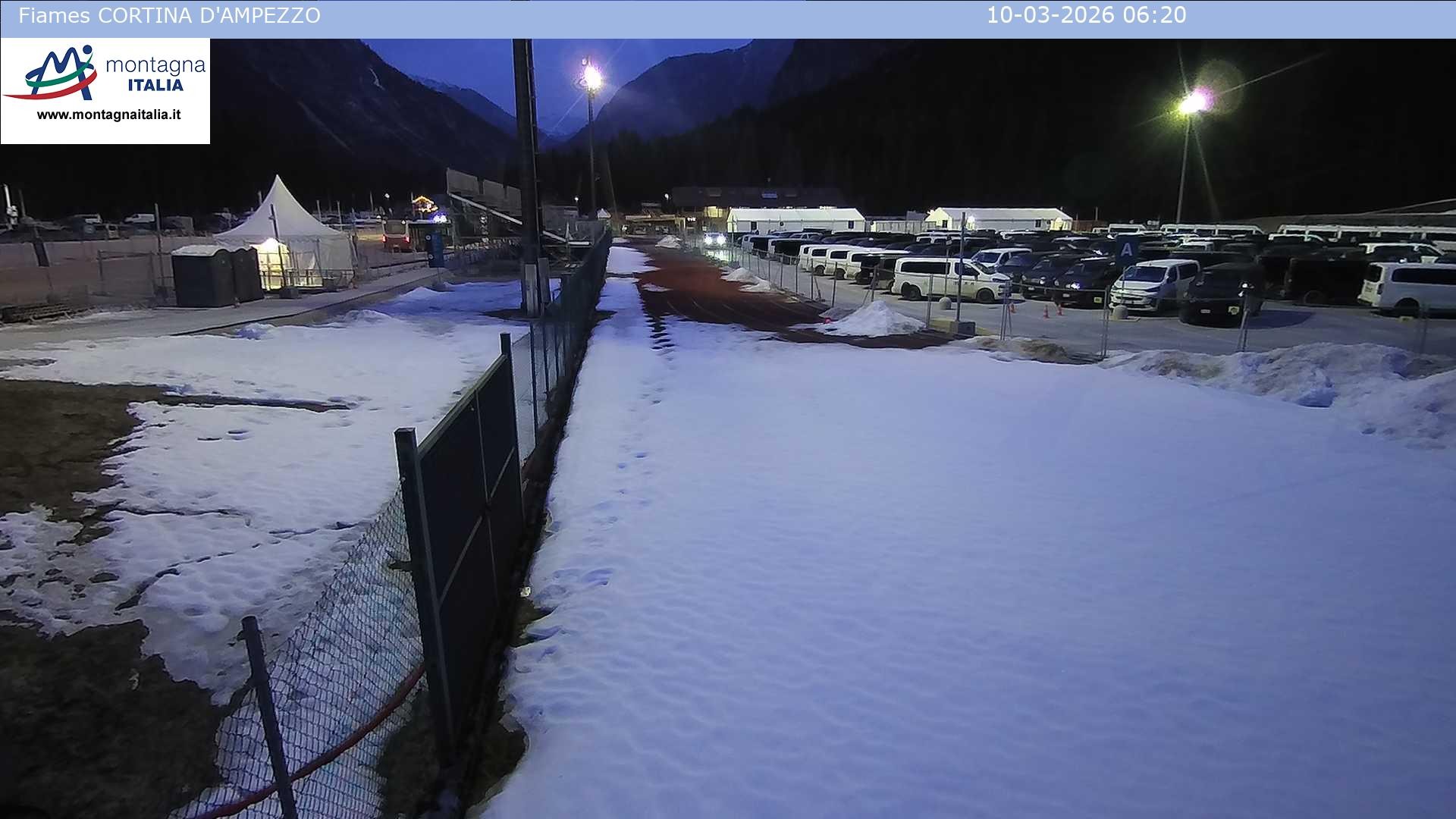 Archiv Foto Webcam Sportzentrum Cortina d'Ampezzo