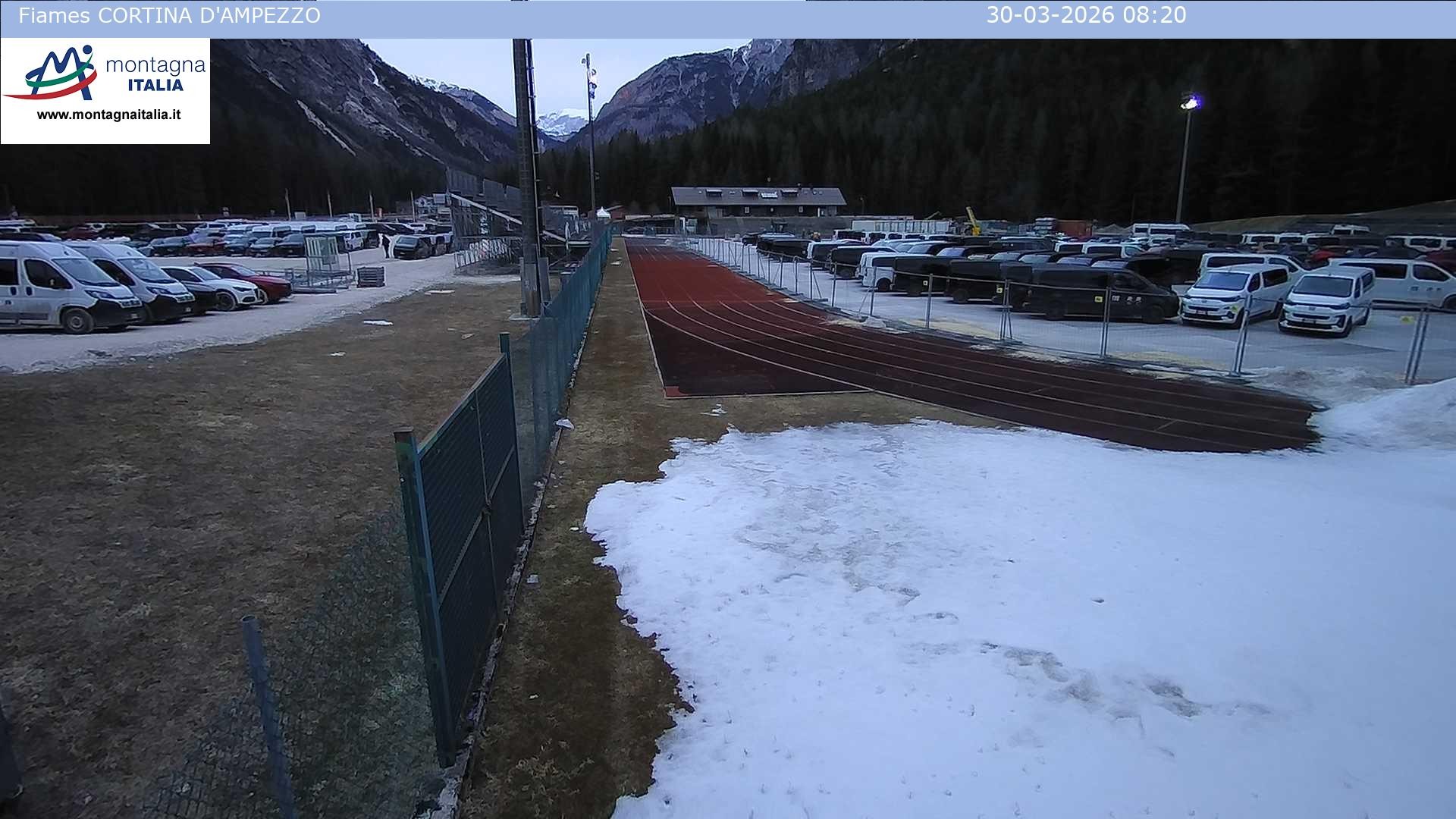 Archiv Foto Webcam Sportzentrum Cortina d'Ampezzo
