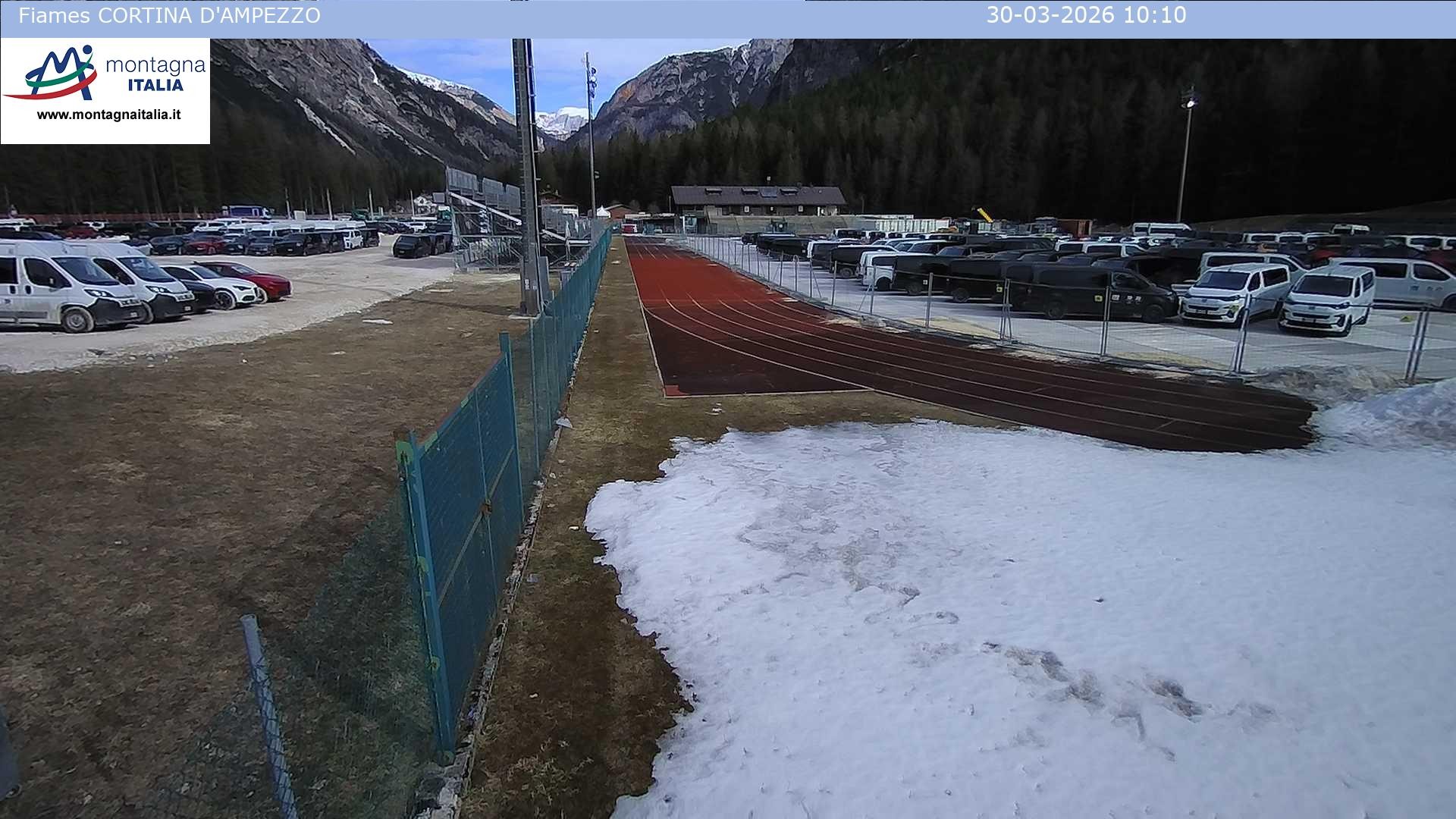 Archiv Foto Webcam Sportzentrum Cortina d'Ampezzo