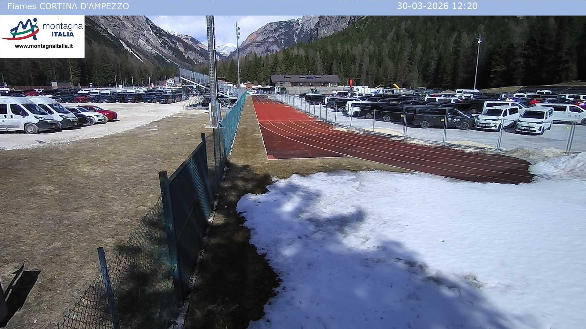 Archiv Foto Webcam Sportzentrum Cortina d'Ampezzo