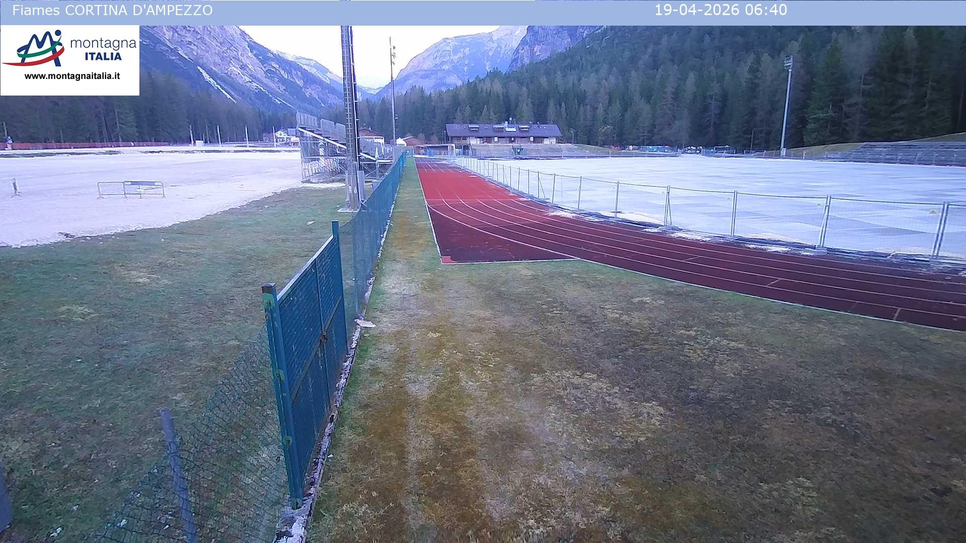 Archiv Foto Webcam Sportzentrum Cortina d'Ampezzo