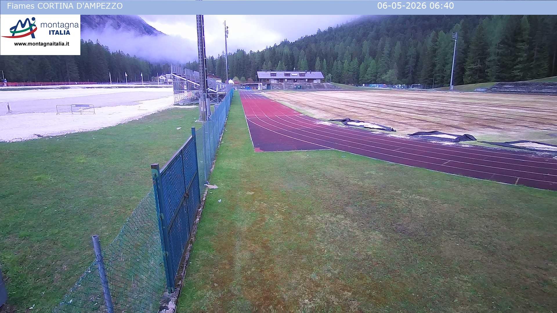 Archiv Foto Webcam Sportzentrum Cortina d'Ampezzo