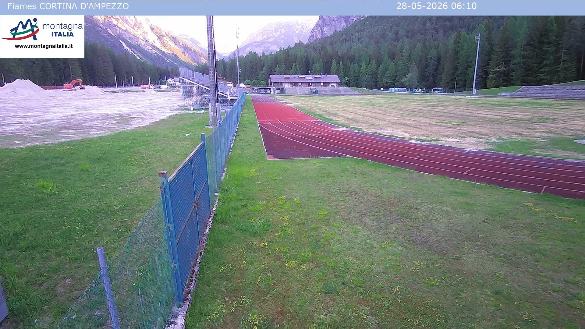 Archived image Webcam Sport Center Cortina d'Ampezzo