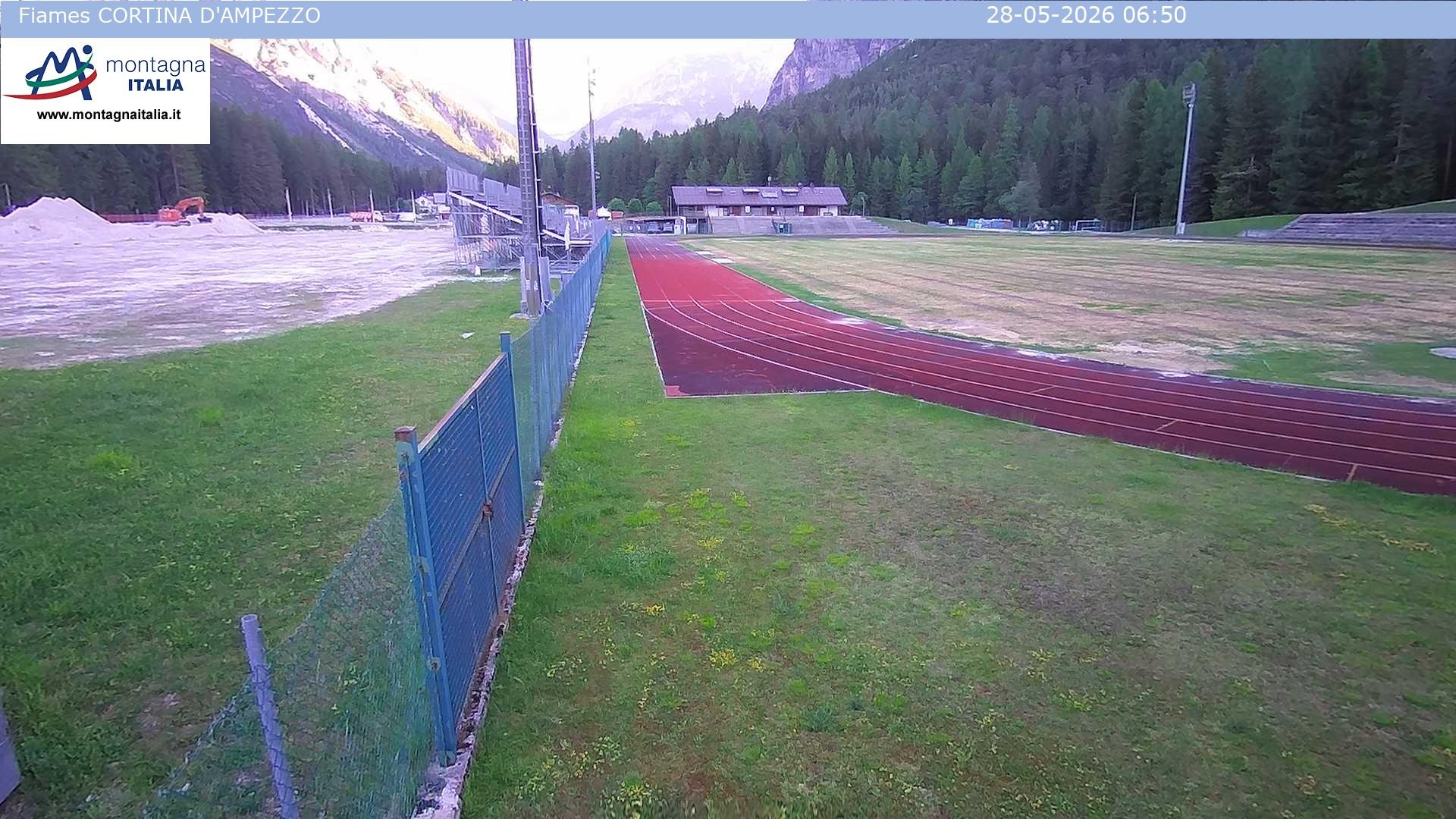 Archived image Webcam Sport Center Cortina d'Ampezzo