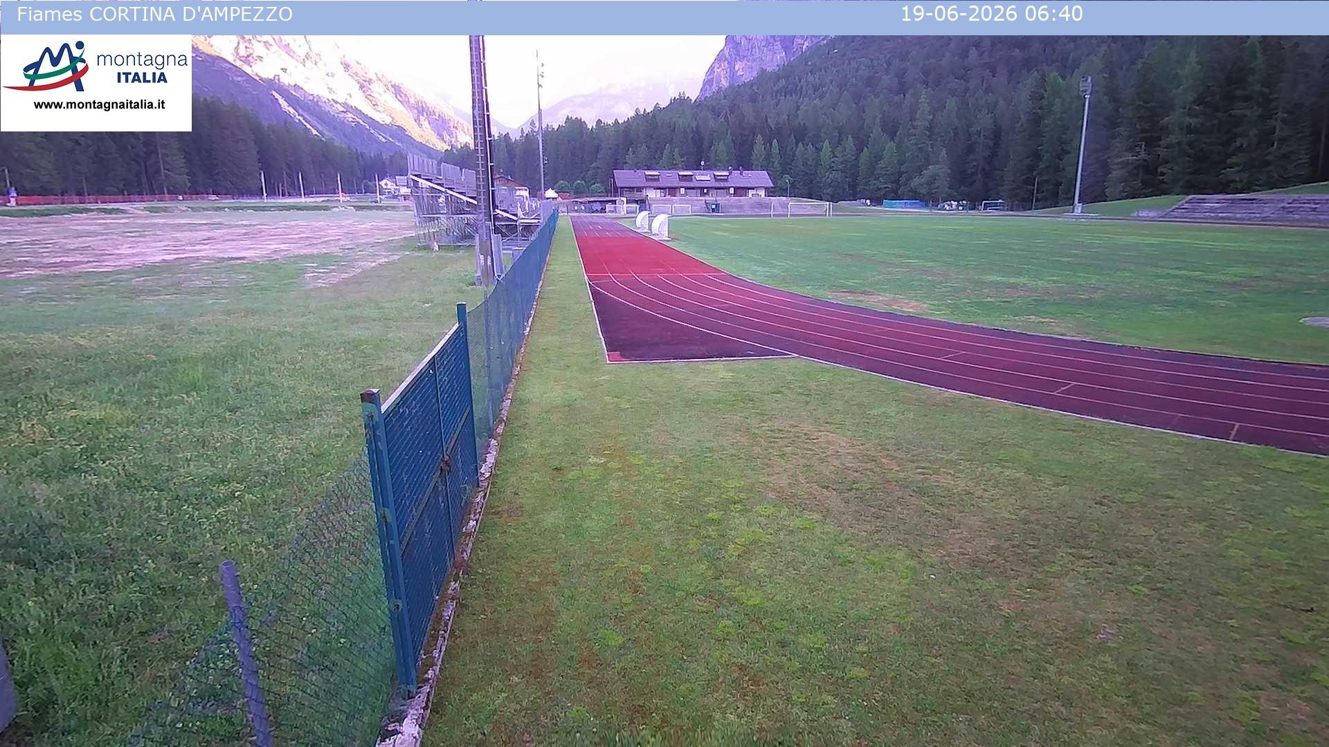 Archiv Foto Webcam Sportzentrum Cortina d'Ampezzo