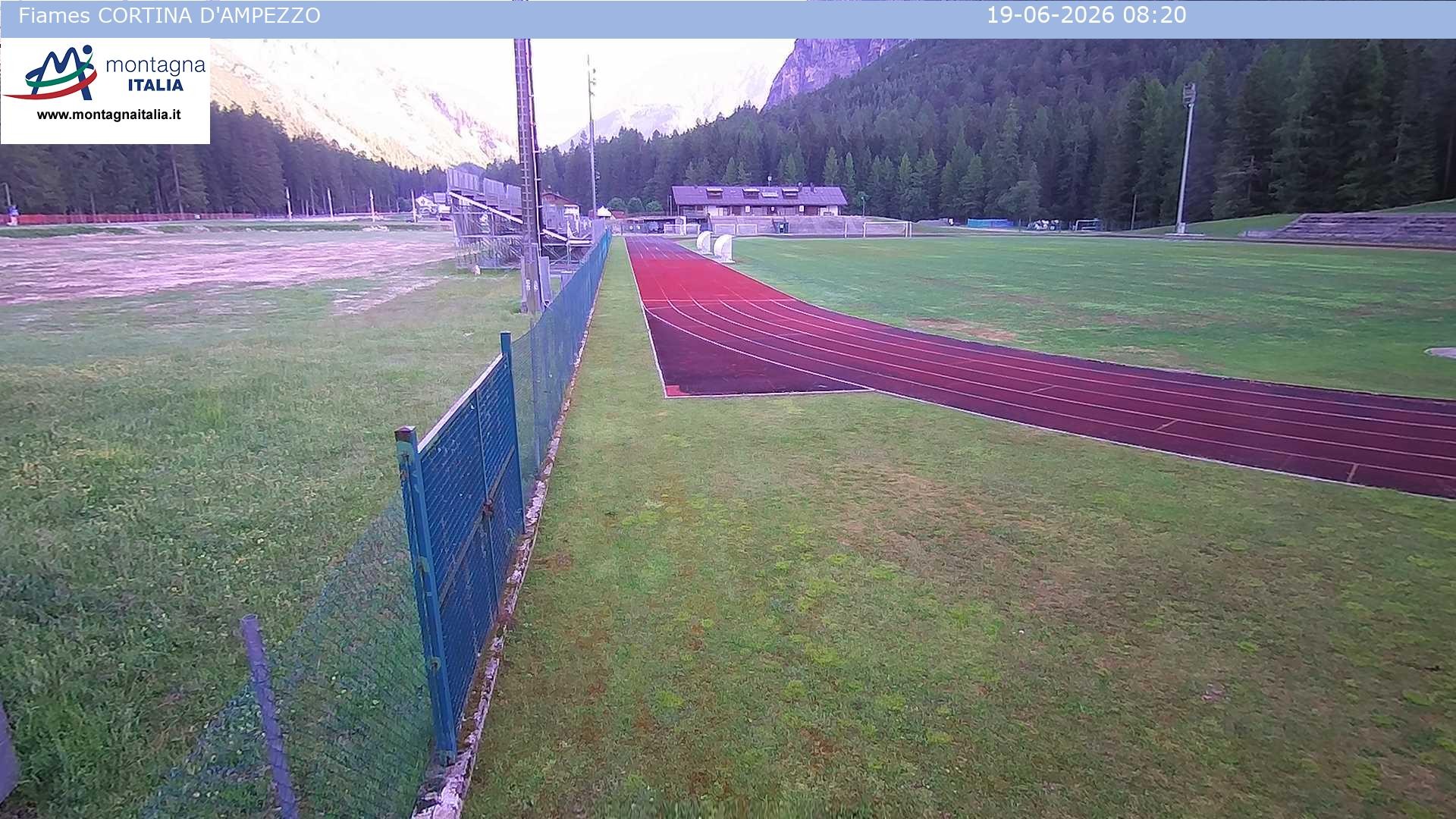 Archiv Foto Webcam Sportzentrum Cortina d'Ampezzo