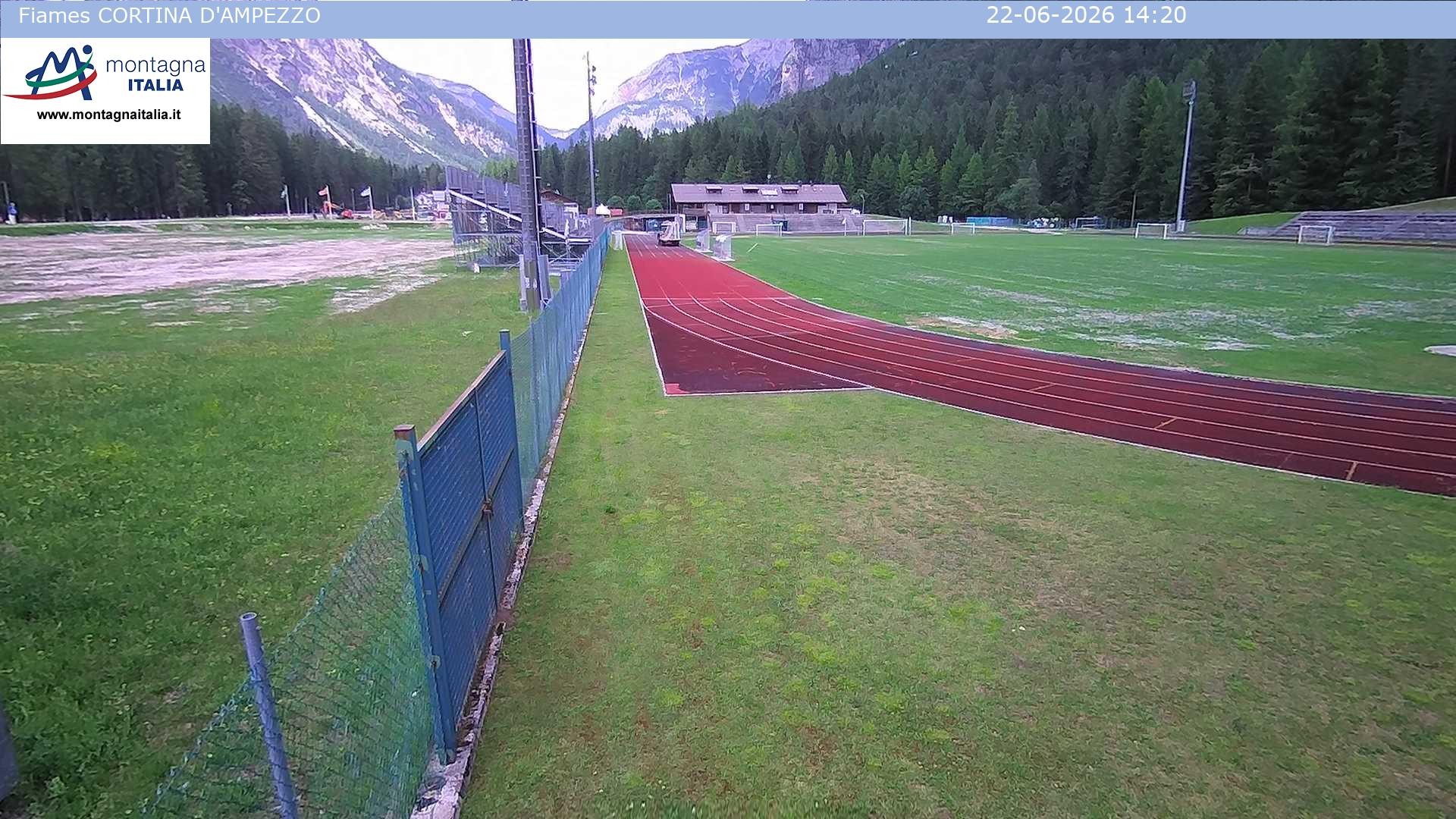 Archived image Webcam Sport Center Cortina d'Ampezzo