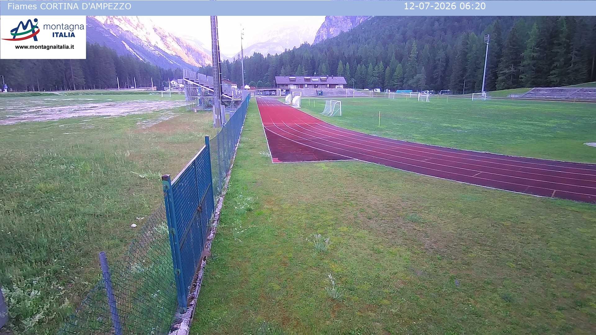 Archived image Webcam Sport Center Cortina d'Ampezzo