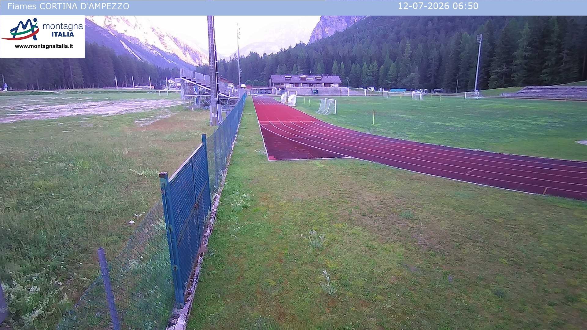 Archived image Webcam Sport Center Cortina d'Ampezzo
