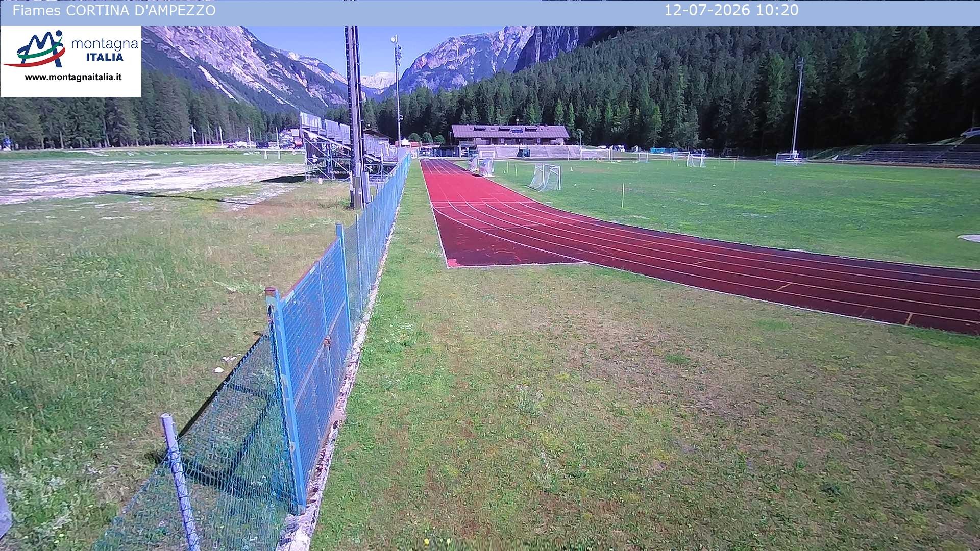 Archived image Webcam Sport Center Cortina d'Ampezzo