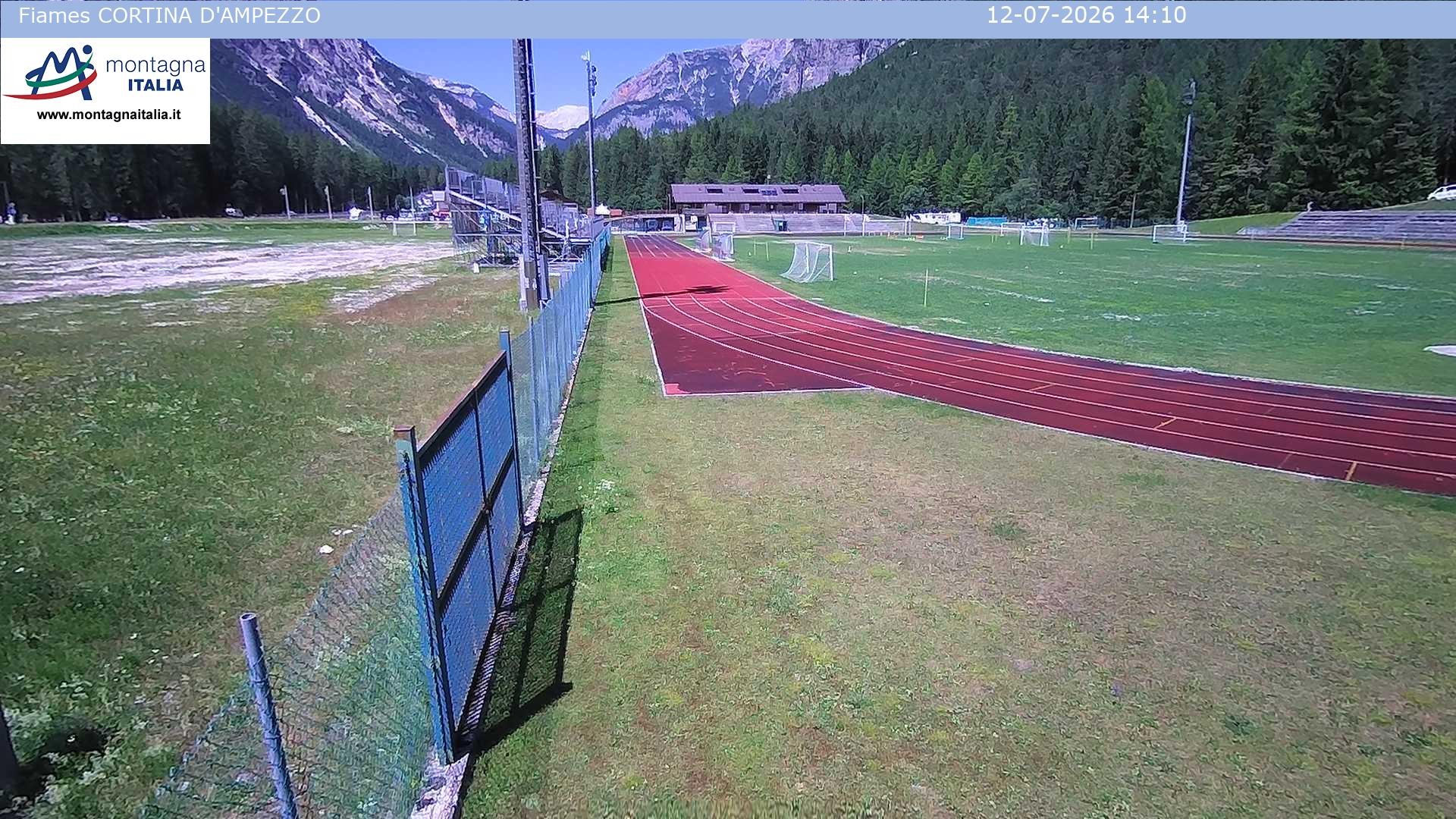 Archived image Webcam Sport Center Cortina d'Ampezzo