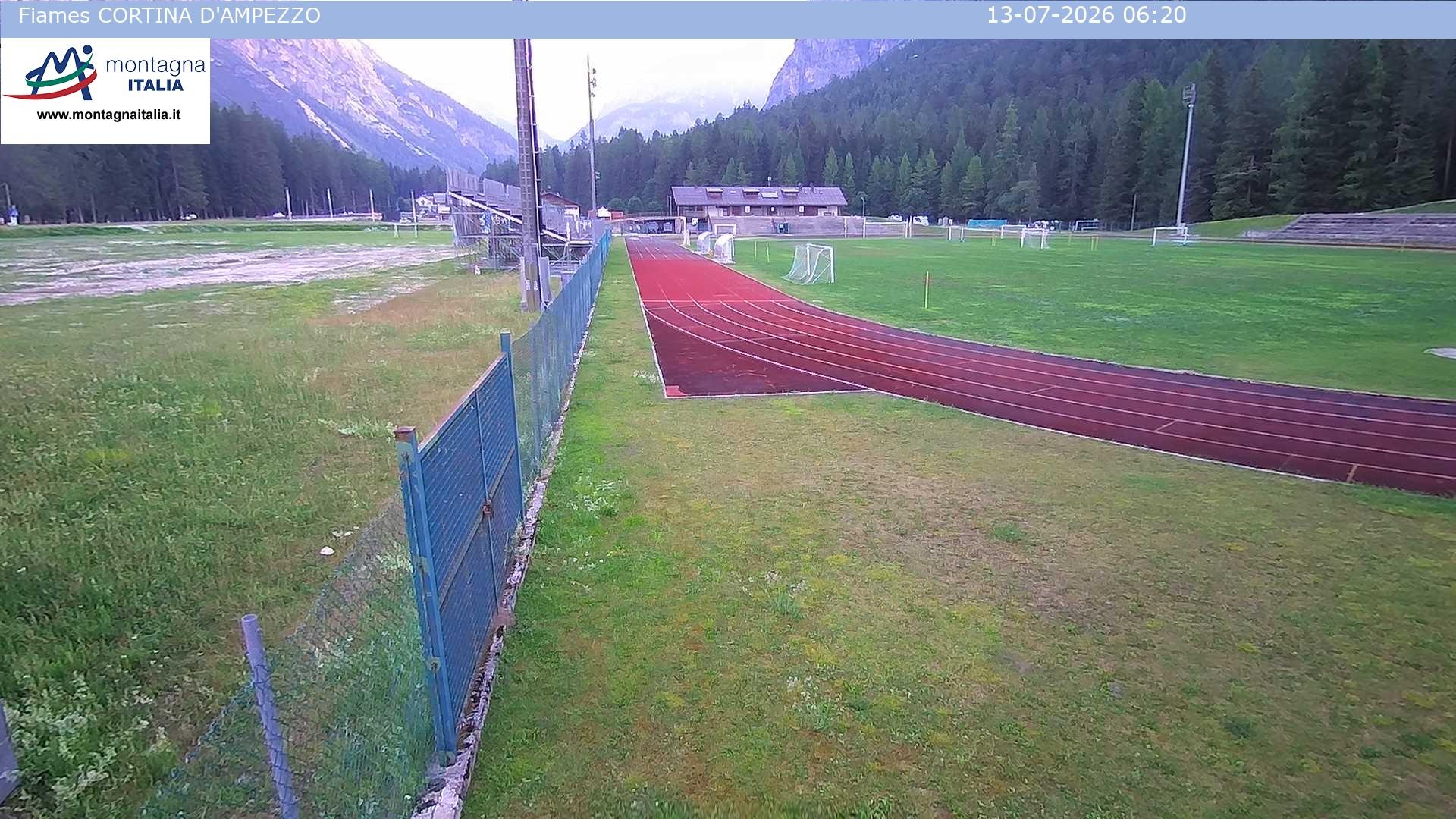 Archived image Webcam Sport Center Cortina d'Ampezzo
