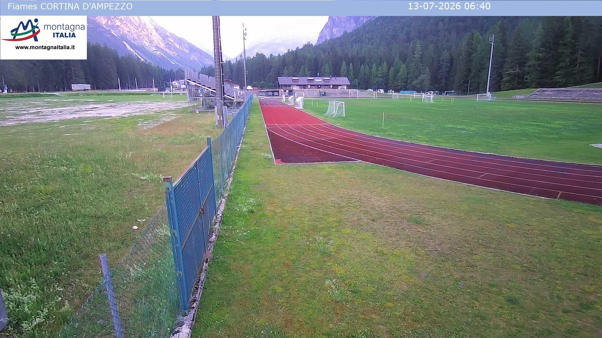 Archived image Webcam Sport Center Cortina d'Ampezzo