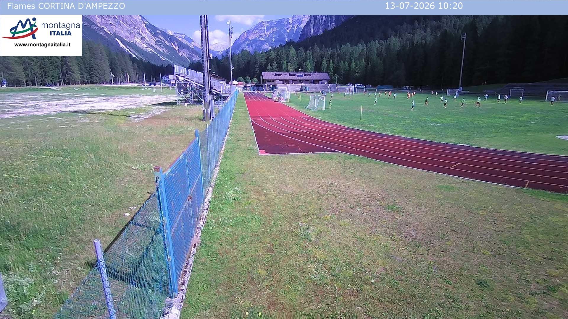 Archived image Webcam Sport Center Cortina d'Ampezzo