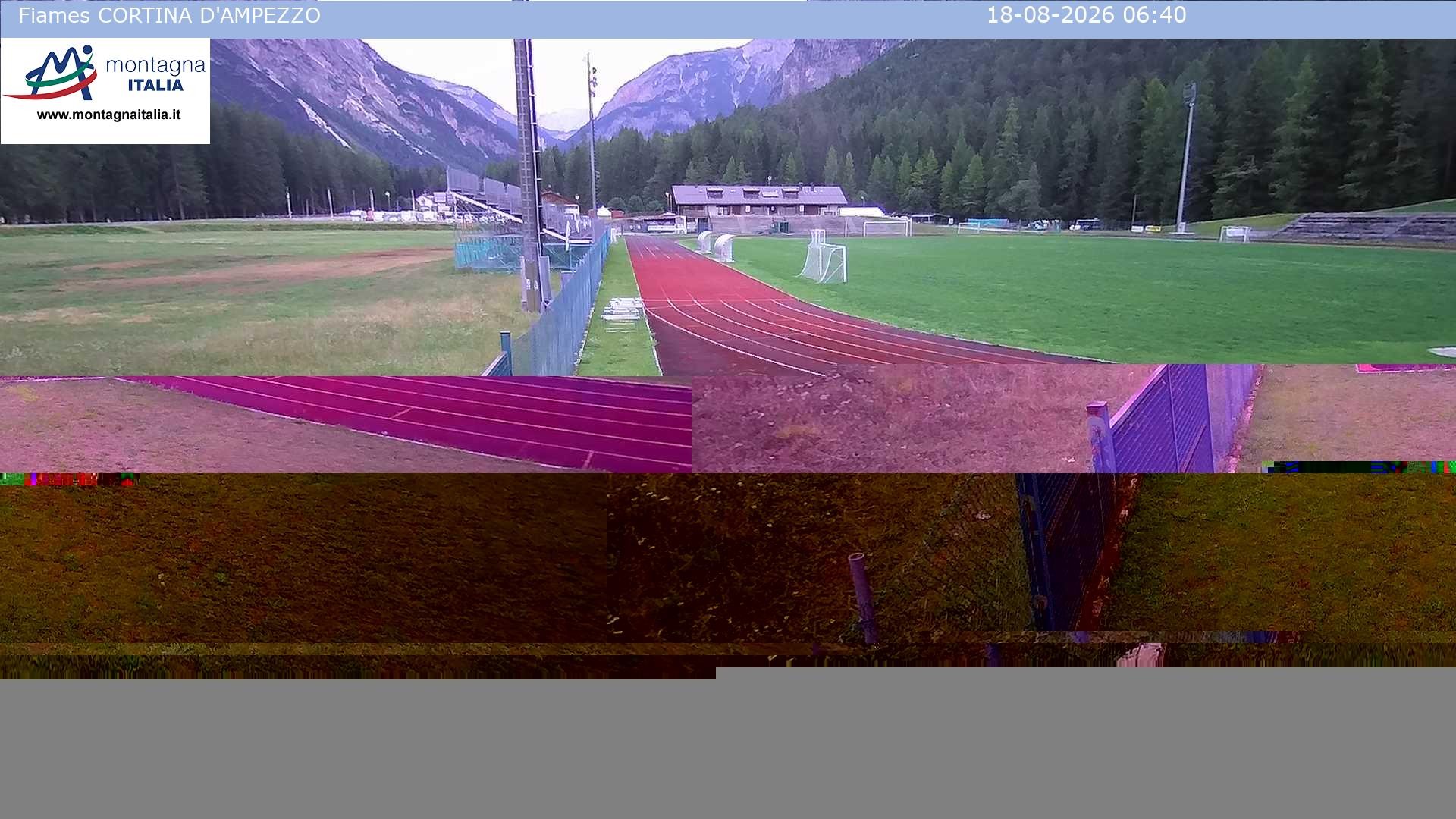 Archiv Foto Webcam Sportzentrum Cortina d'Ampezzo