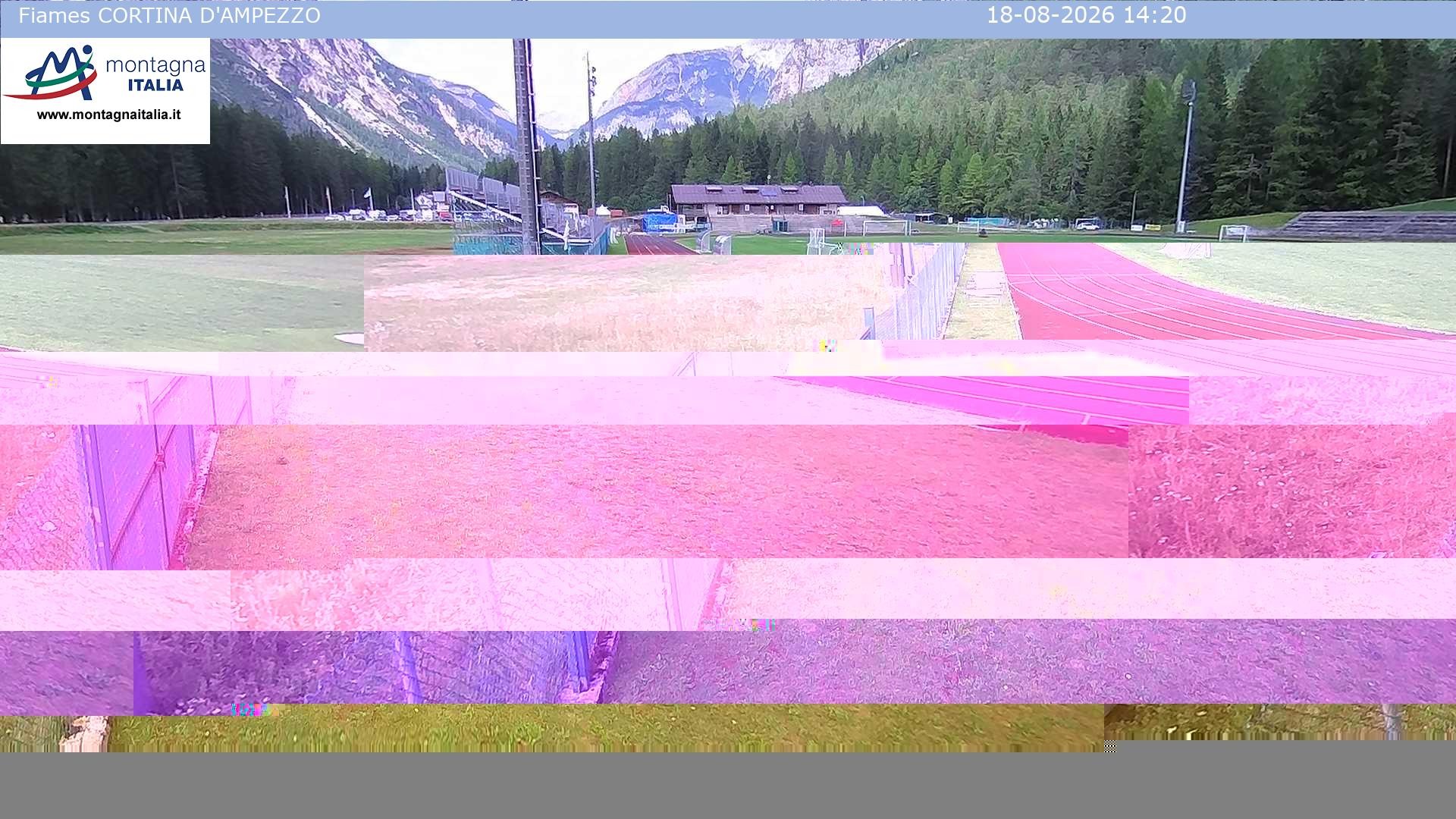 Archiv Foto Webcam Sportzentrum Cortina d'Ampezzo