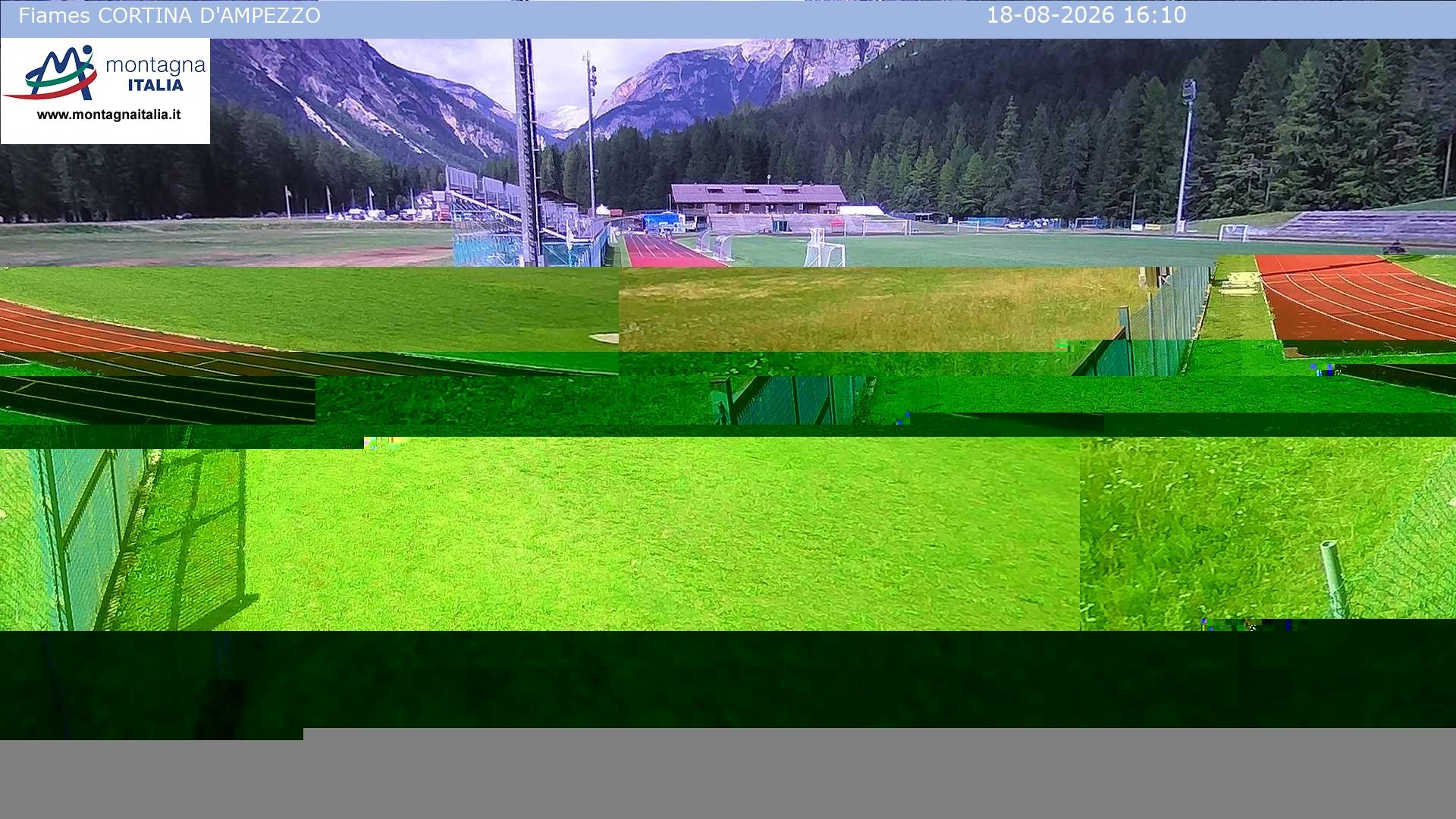 Archiv Foto Webcam Sportzentrum Cortina d'Ampezzo