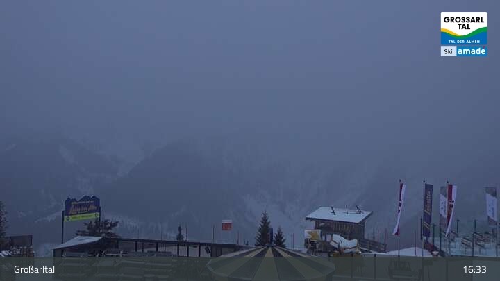 Archiv Foto Webcam Großarl - Kreuzkogel