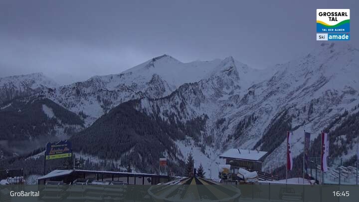 Archiv Foto Webcam Großarl - Kreuzkogel
