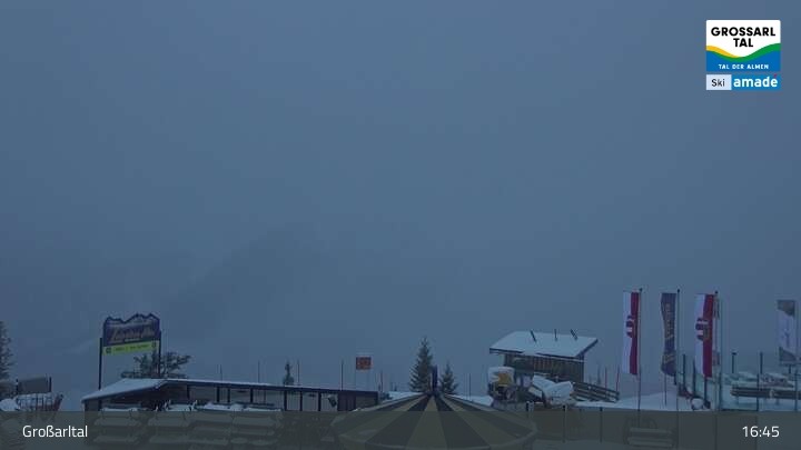 Archiv Foto Webcam Großarl - Kreuzkogel
