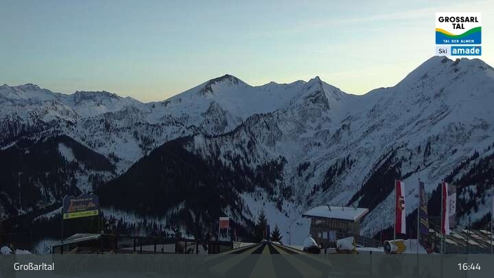 Archived image Webcam Großarl - Kreuzkogel Top Station