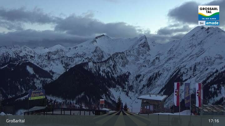 Archiv Foto Webcam Großarl - Kreuzkogel
