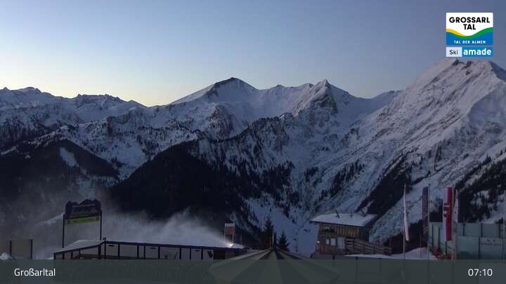 Archiv Foto Webcam Großarl - Kreuzkogel