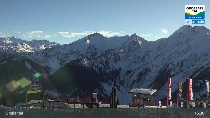 Archiv Foto Webcam Großarl - Kreuzkogel