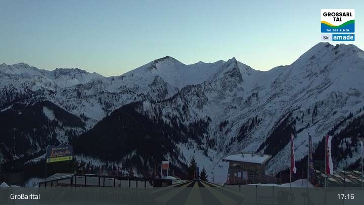 Archiv Foto Webcam Großarl - Kreuzkogel