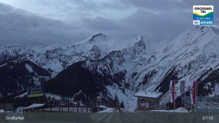 Archiv Foto Webcam Großarl - Kreuzkogel